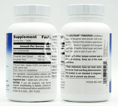 플래니터리허벌_풀 스팩트럼 페뉴그릭 600mg, 120타블렛