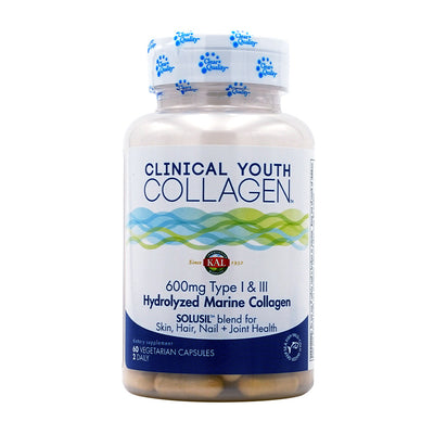 カール_クリニカルユースコラーゲン600mg、60ベジカプセル
