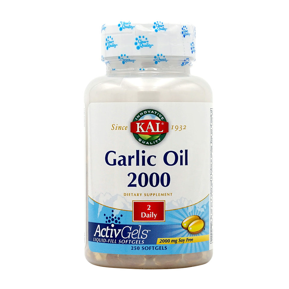 Garlic Oil 2000mg、250ソフトジェル