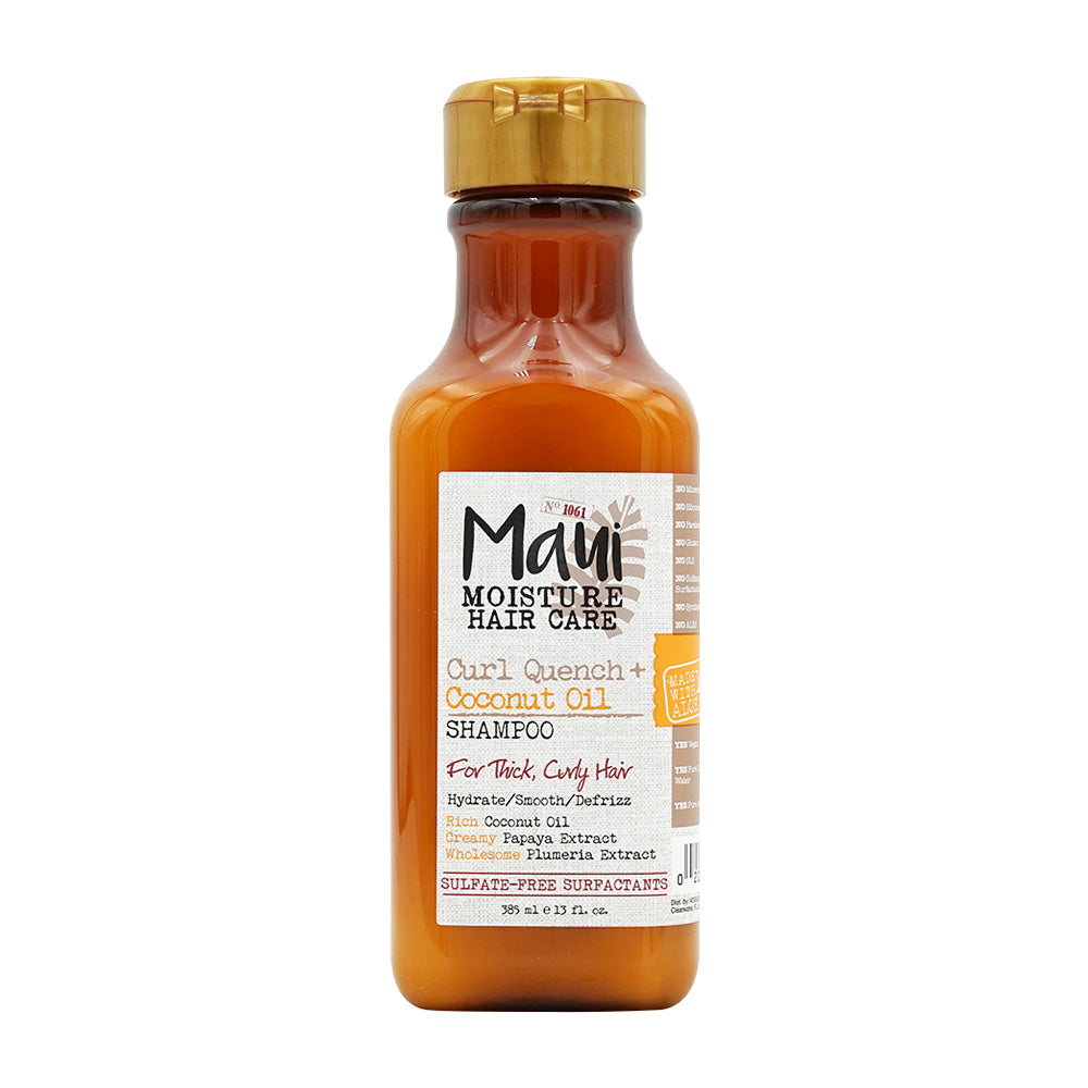 マウイモイスチャー_ヘアケア カールクエンチ+ココナッツオイルシャンプー、385ml