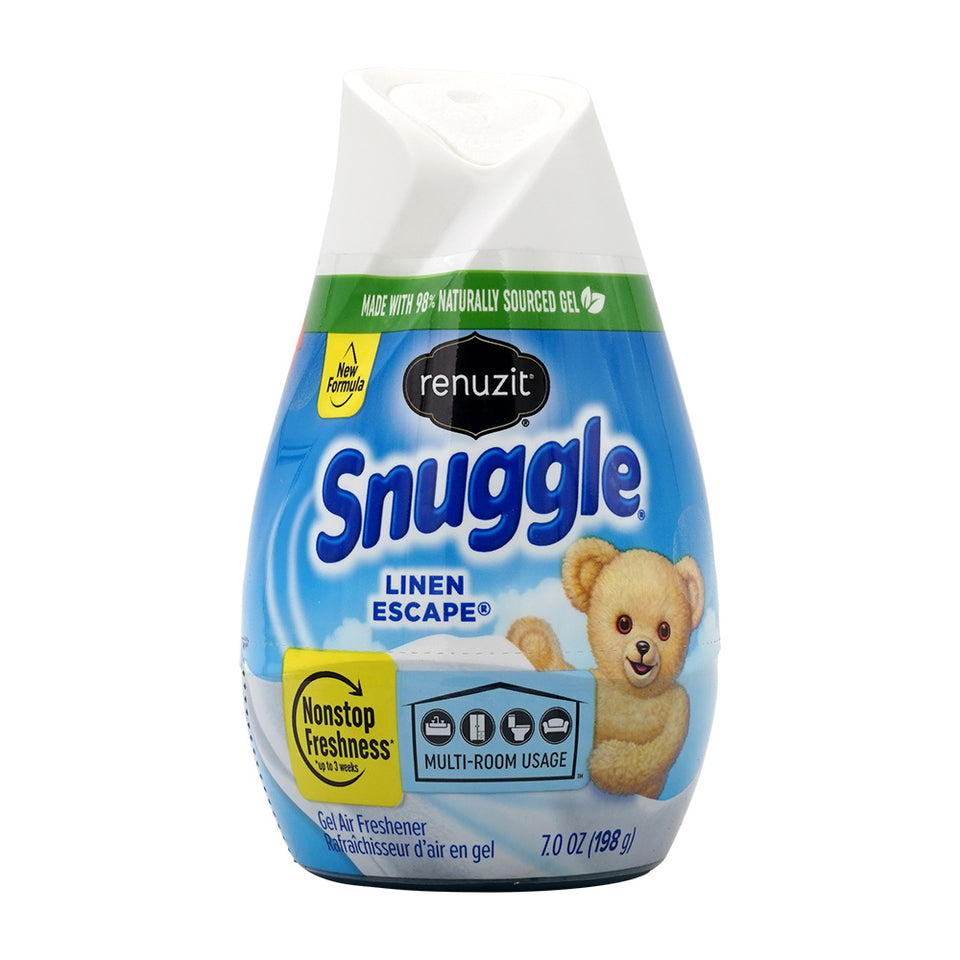 Snuggle ジェルエアフレッシュナーコーン リネンエスケープ、7 oz