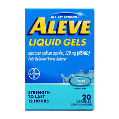 바이어_알리브 리퀴드 젤 나프록센 나트륨캡슐 220mg, 20캡슐