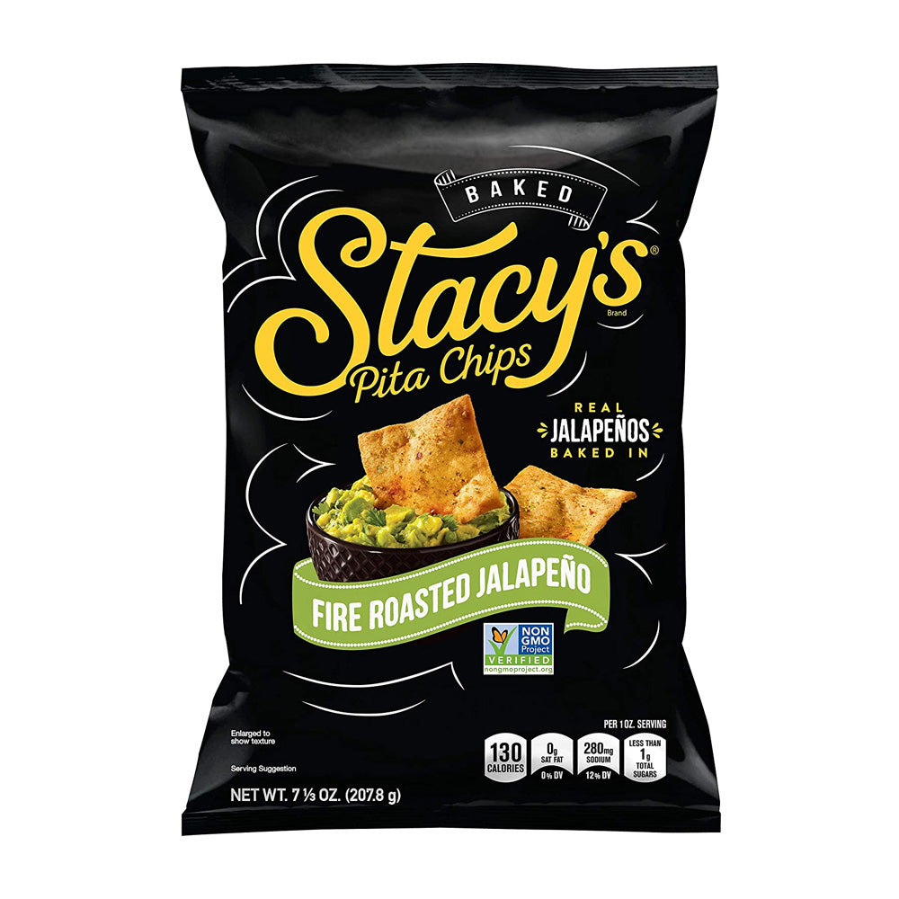 ステイシー_ピタチップス、ファイヤーローストハラペーニョ 207.8g