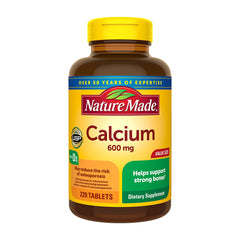 Calcium 600 mg with D3,  220 Tablets