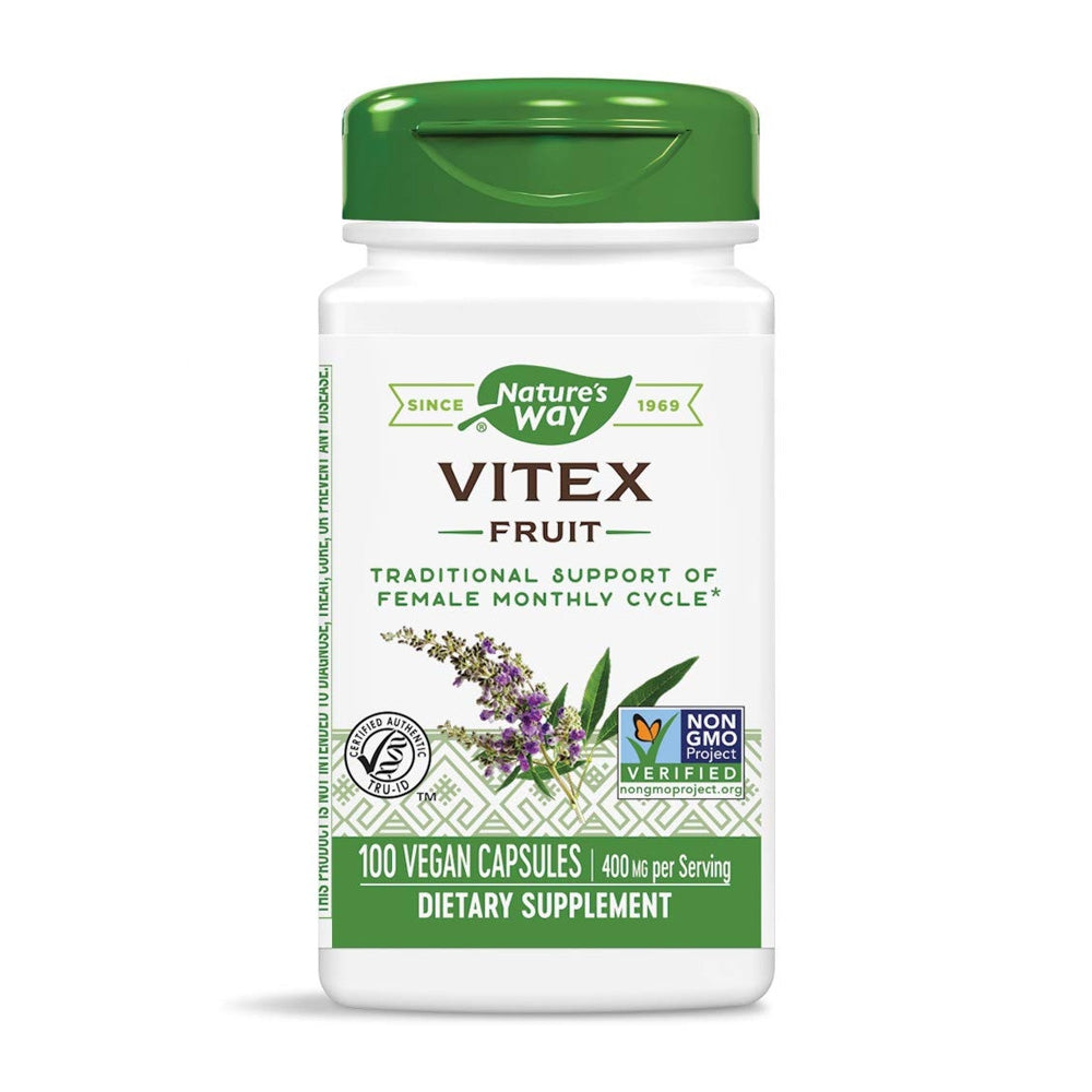 ネイチャーズウェイ_チェストツリー果実 400mg、100ベジカプセル