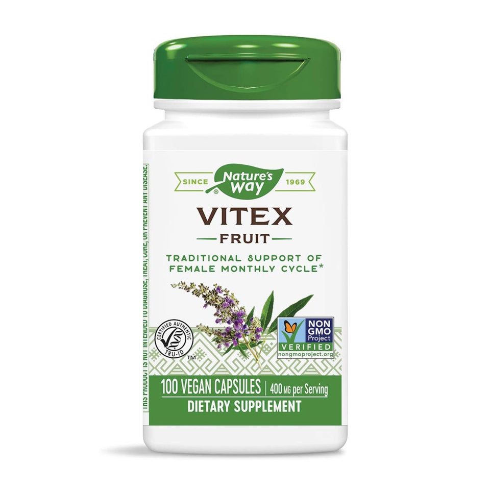 ネイチャーズウェイ_チェストツリー果実 400mg、100ベジカプセル