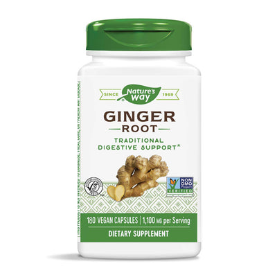 네이쳐스웨이_진저 루트 1100mg, 180 베지캡슐