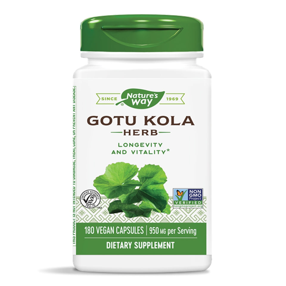 ネイチャーズウェイ_ゴツコラハーブ 950mg、180ベジカプセル