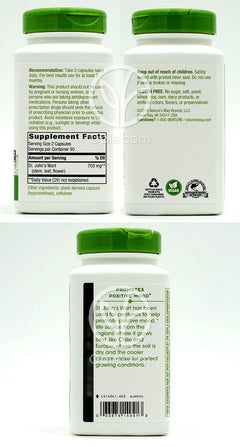 ネイチャーズウェイ_セントジョーンズワートハーブ 700mg、180ベジカプセル