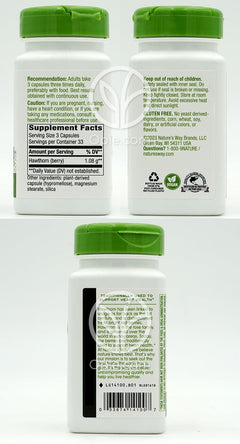 네이쳐스웨이_호손 베리 1,080mg, 100 비건캡슐