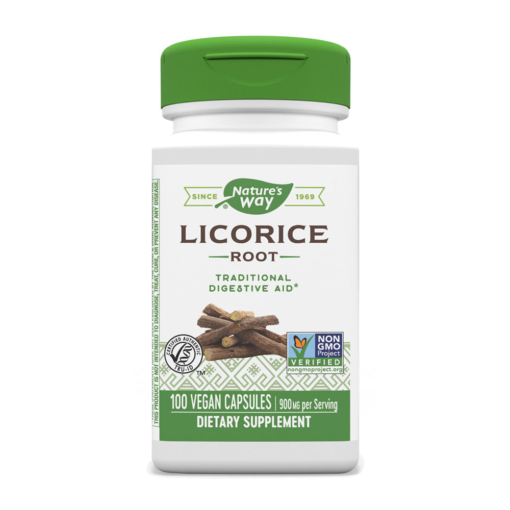 ネイチャーズウェイ_リコリスルート900mg、100ベジカプセル