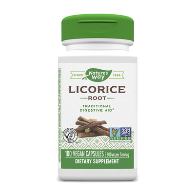 네이쳐스웨이_리커리쉬 루트 900mg, 100 베지캡슐