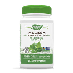 ネイチャーズウェイ_メリッサ レモンバーム リーフ 1500mg、100ベジカプセル