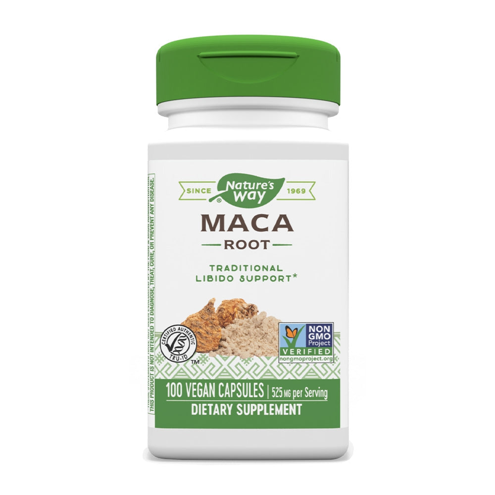 ネイチャーズウェイ_マカ根 525mg、100ベジカプセル