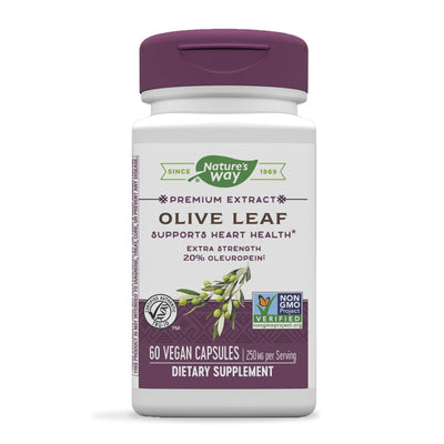 ネイチャーズウェイ_プレミアム抽出物 オリーブ葉 250mg、60ベジカプセル