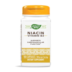 ネイチャーズウェイ_ナイアシン ビタミンB3 100mg、100カプセル