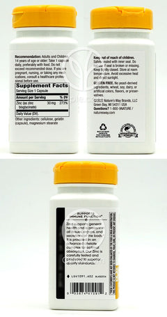 ネイチャーズウェイ_キレート亜鉛 30mg、100カプセル