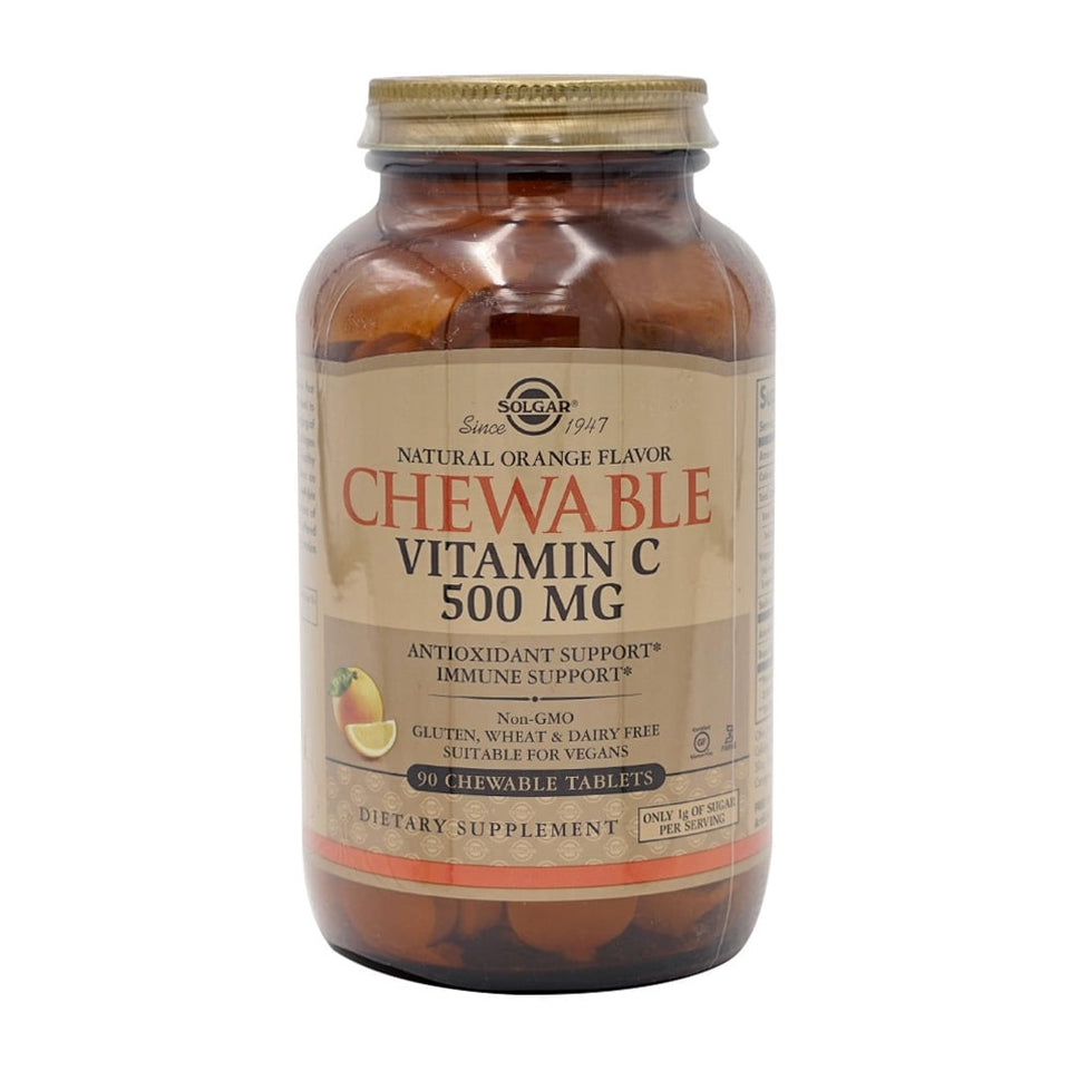 솔가_츄어블 비타민 C 500mg 내추럴 오렌지 맛, 90 츄어블타블렛