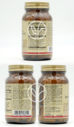 ソルガ_エスターCプラス ビタミンC 500mg、45カプセル