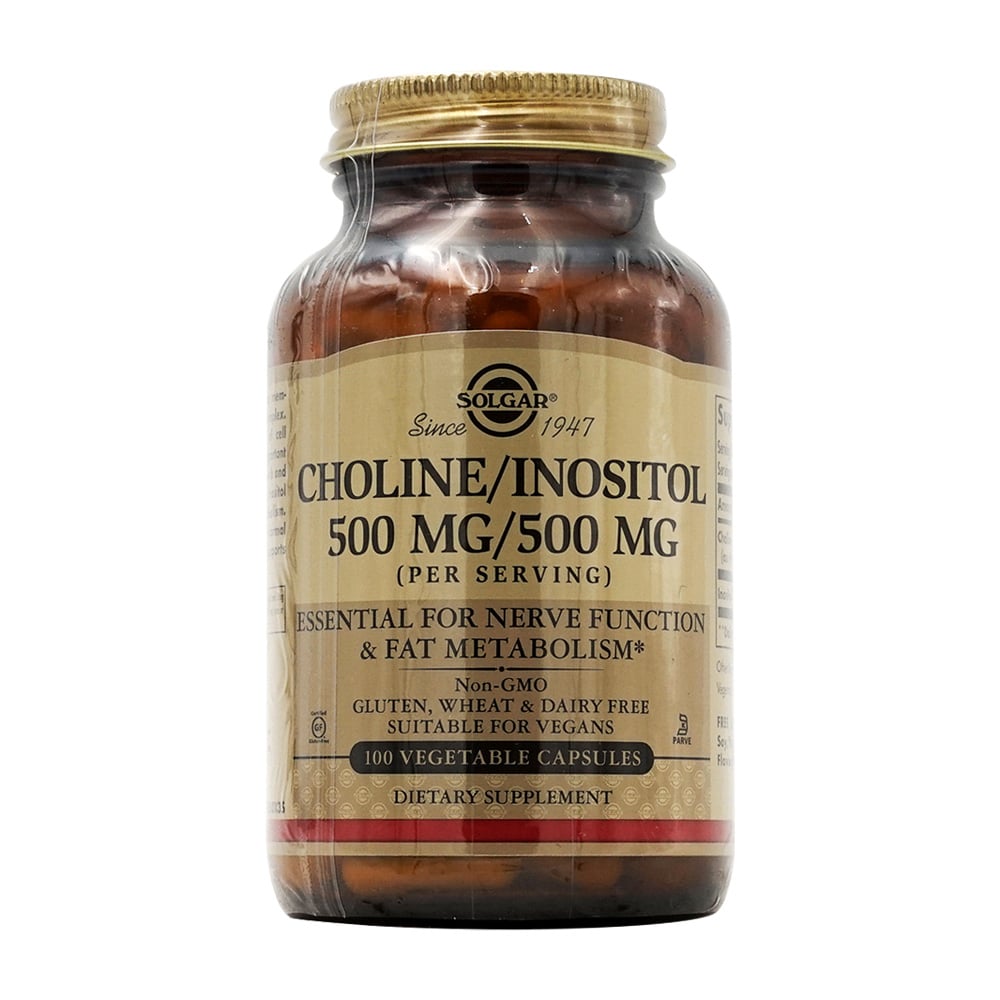 솔가_콜린 500mg / 이노시톨 500mg, 100 베지캡슐