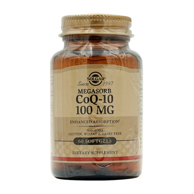 Solgar_メガソルブコエンザイムQ10 100mg、60ソフトジェル