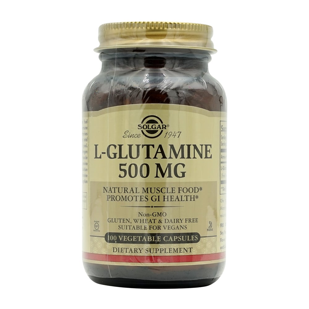 Solgar_L-グルタミン 500mg、100植物性カプセル