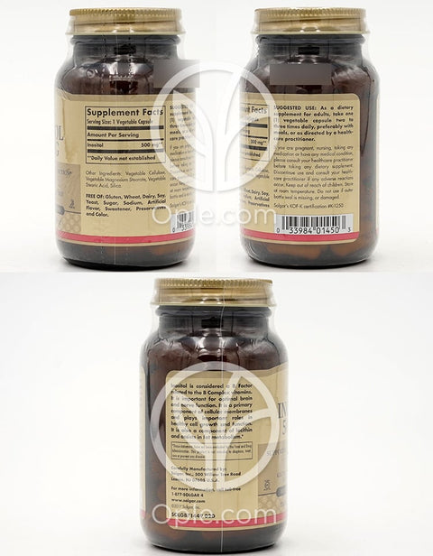 솔가_이노시톨 500mg, 100 베지캡슐