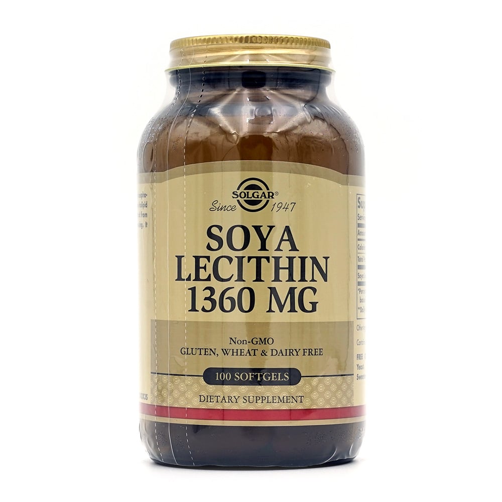 솔가_소야 레시틴 1360mg, 100 소프트젤