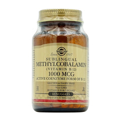 솔가_서브링구얼 메틸코발라민 (비타민 B12) 1000mg, 60 너겟