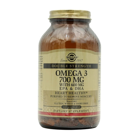 솔가_더블 스트렝스 오메가 3 700mg, 120 소프트젤