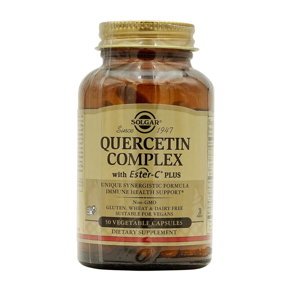 솔가_Quercetin Complex with Exter-C Plus,  50 Vegetable Capsules