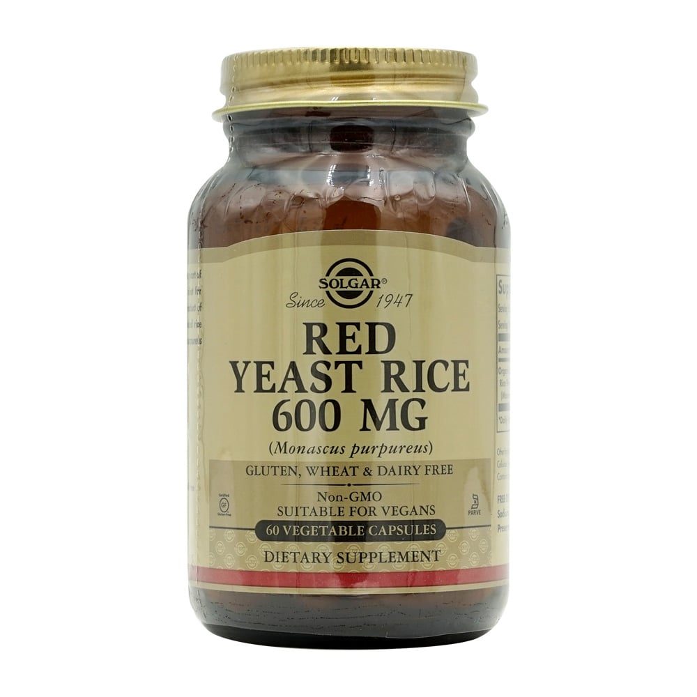 솔가_레드 이스트 라이스 600mg, 60 베지캡슐