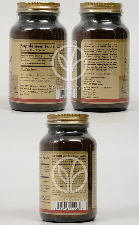 솔가_セレニウム 200mcg、250錠