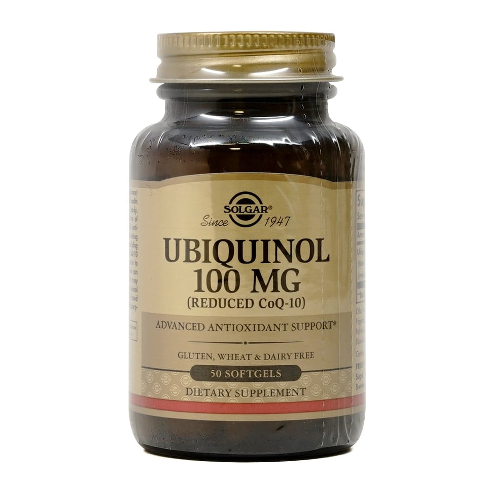 솔가_유비퀴놀 (리듀스드 코엔자임Q10) 100mg, 50 소프트젤
