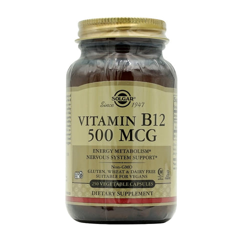 솔가_비타민 B12 500mcg, 250 베지캡슐