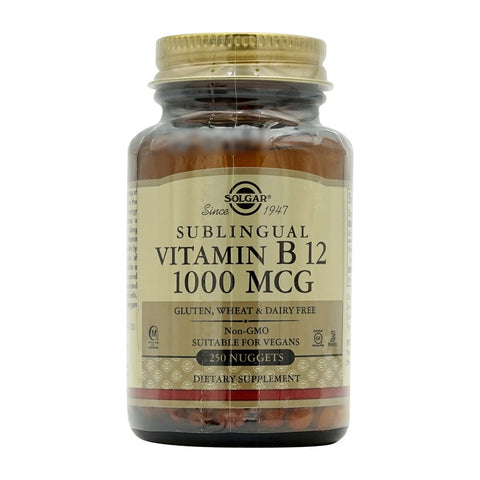 솔가_서브링구얼 비타민 B12 1000mcg, 250 너겟