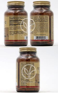 솔가_ビタミンC 500mg、100植物性カプセル