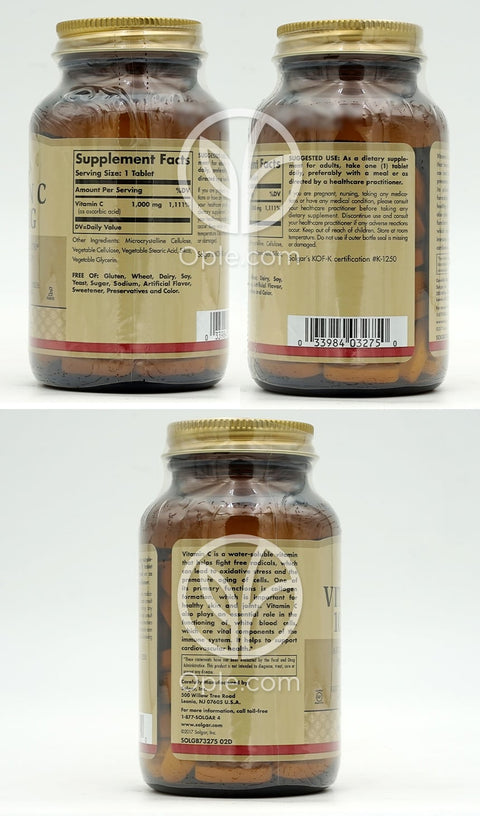 솔가_비타민 C 1000mg, 90타블렛