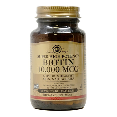 솔가_スーパーハイポテンシー ビオチン 10000mcg、60植物性カプセル