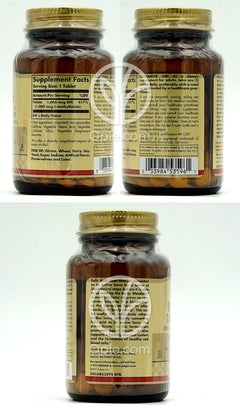 Solgar_葉酸 (メタフォリン) 1000mcg、120錠