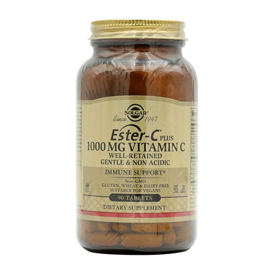 ソルガ_エスターC プラス ビタミンC 1000mg、90タブレット