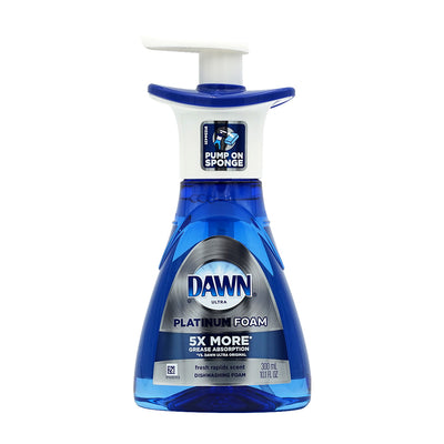 Dawn Platinum Foam Dishwashing Foam Fresh Rapid Scent, 300ml