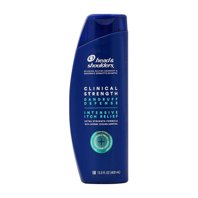 헤드앤숄더_크리니컬 스트렝스 댄드러프 디펜스 인텐시브 잇치 릴리프 샴푸, 400ml