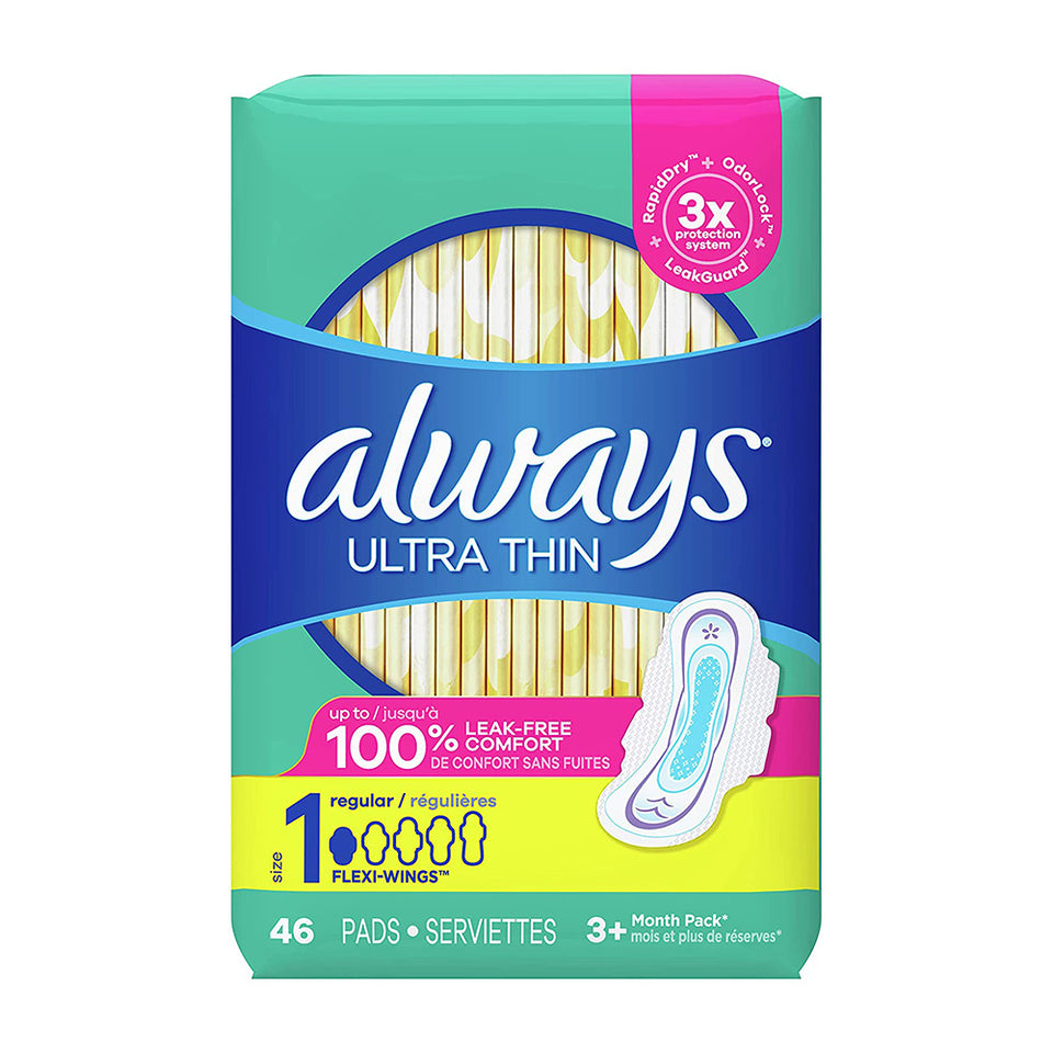 Always Ultra Thin サイズ1 レギュラー 46個