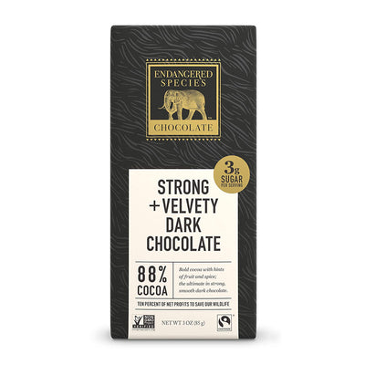 エンデンジャードスピーシーズチョコレート_ストロング+ベルベティダークチョコレート、88%カカオ 85g