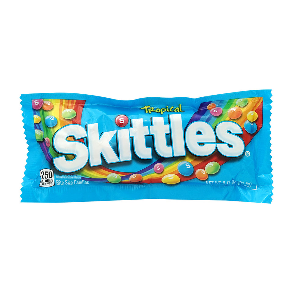 スキットルズ_スキットルズバイトサイズキャンディトロピカル、61.5g