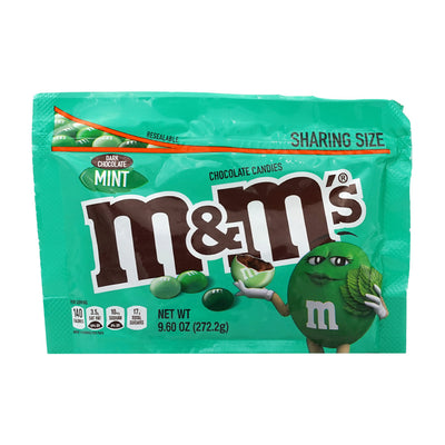 M&M'S ダークチョコレート ミントチョコレートキャンディ シェアリングサイズ 9.6oz