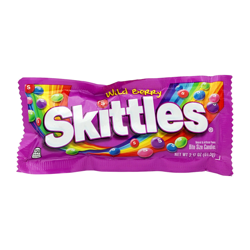 スキットルズ_スキットルズ バイトサイズキャンディ ワイルドベリー、61.5g
