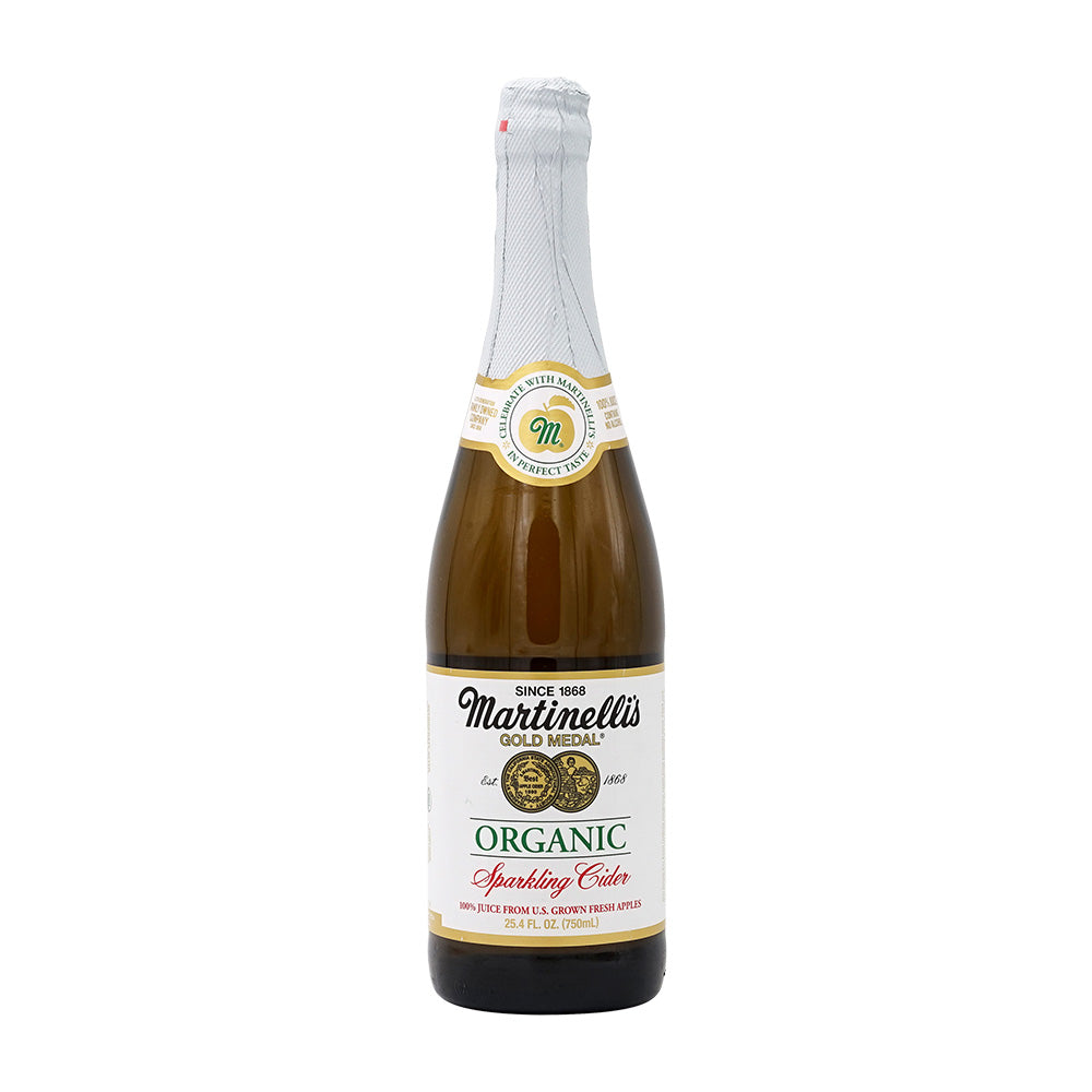マルティネリ_ゴールドメダルオーガニックスパークリングサイダー、750ml