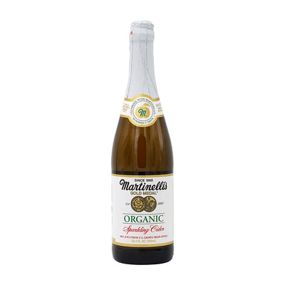 マルティネリ_ゴールドメダルオーガニックスパークリングサイダー、750ml